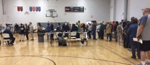 High voter turnout being reported around the state
